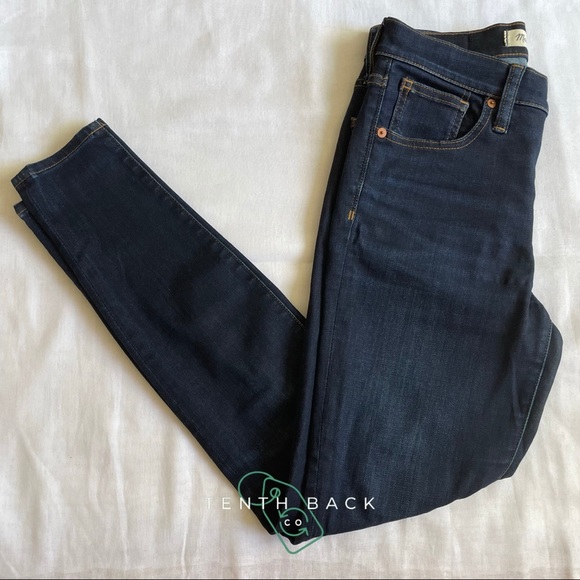 MADEWELL Tencel Denim Edition 9” High-Rise Skinny Jeans | 25 - Picture 3 of 15